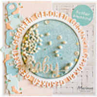 Marianne Design Shaker Windows Circles Ø85mm (10pcs) (LR0046)